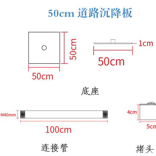 河池沉降板规格型号如何选择？